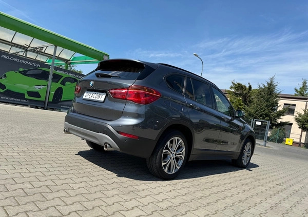 BMW X1 cena 79000 przebieg: 180000, rok produkcji 2018 z Kutno małe 667